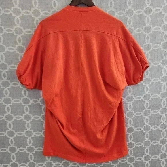 Zara Mini Shift Dress Size Small V Neck Balloon sleeve Batwing Mini Dress - Picture 2 of 7